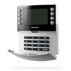Funk-Bedienteil, LCD, RFID, weiß