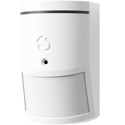 Funk-PIR-Kombi-Bewegungs- und Glasbruchmelder, 12m/110°, 9m/90°, 868,1 MHz, Grad 2, weiß